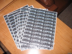 Autocollants DEPOTOIR!