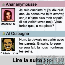 Bannière pub pour un site partenaire