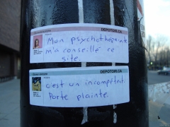 Psychothérapeute incompétent