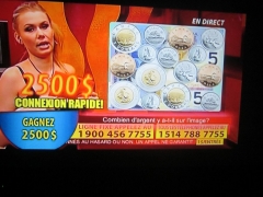 Combien de billets de 20 piaces voyez-vous ?