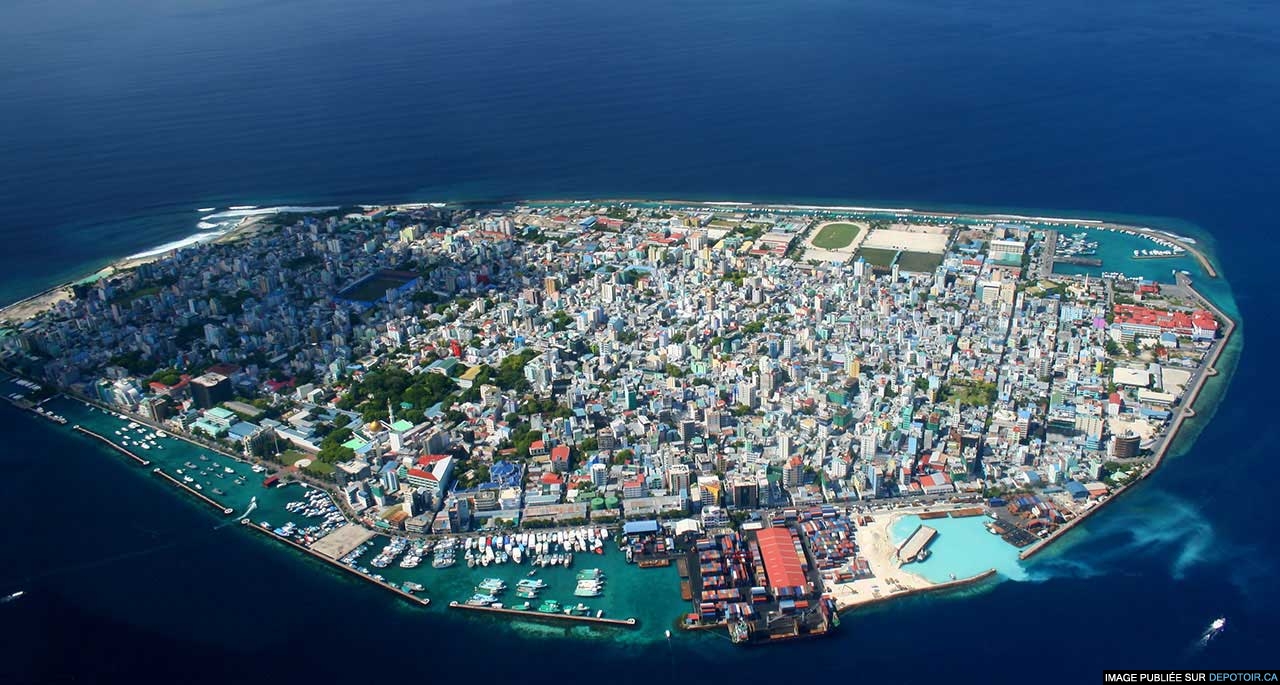Malé, capitale des Maldives