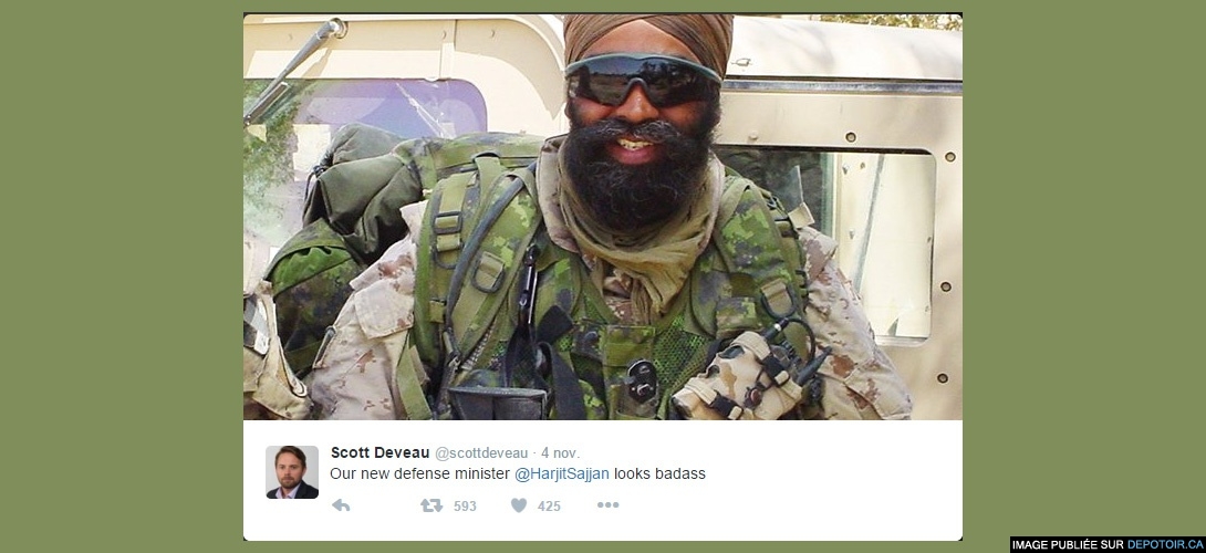 Ce vétéran d’Afghanistan «badass» est le ministre de la Défense canadien