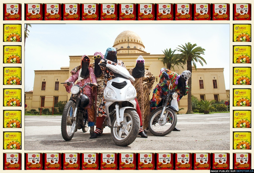 The colorful female bike gangs of Marrakesh