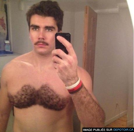 Ce mec a compris le Movember