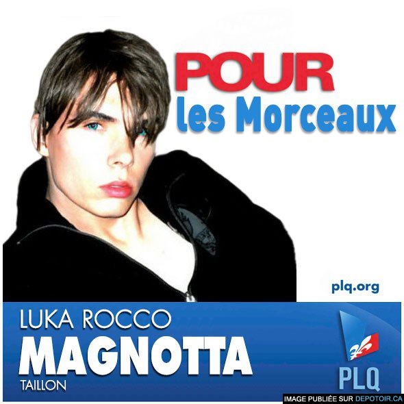 Luka Rocco Magnotta candidat du PLQ
