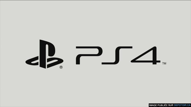 Le logo de la PS4 a un 4 à la place du 3