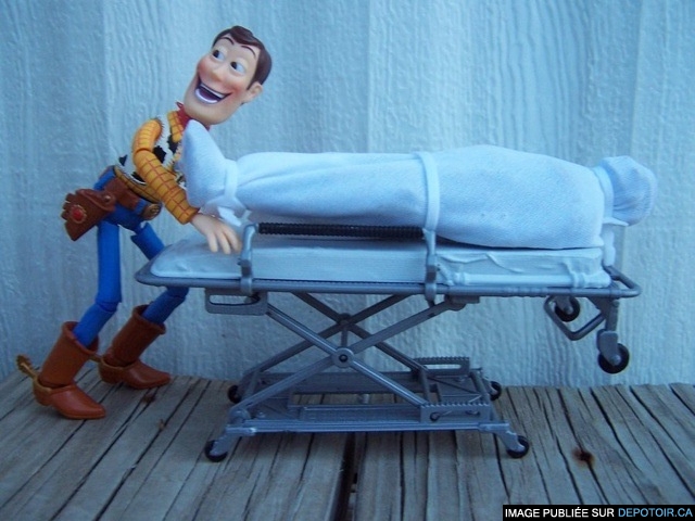 Woody à la morgue