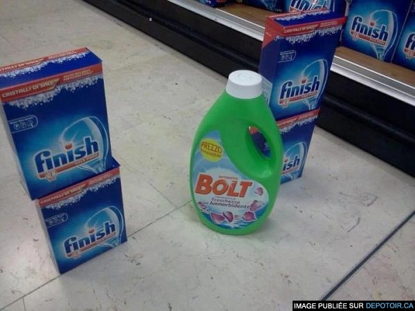 Awesome photo finish de Bolt!