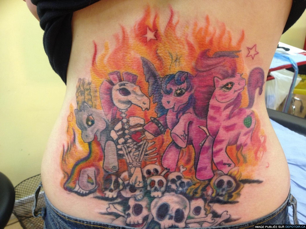 Hell bronie's tattoo