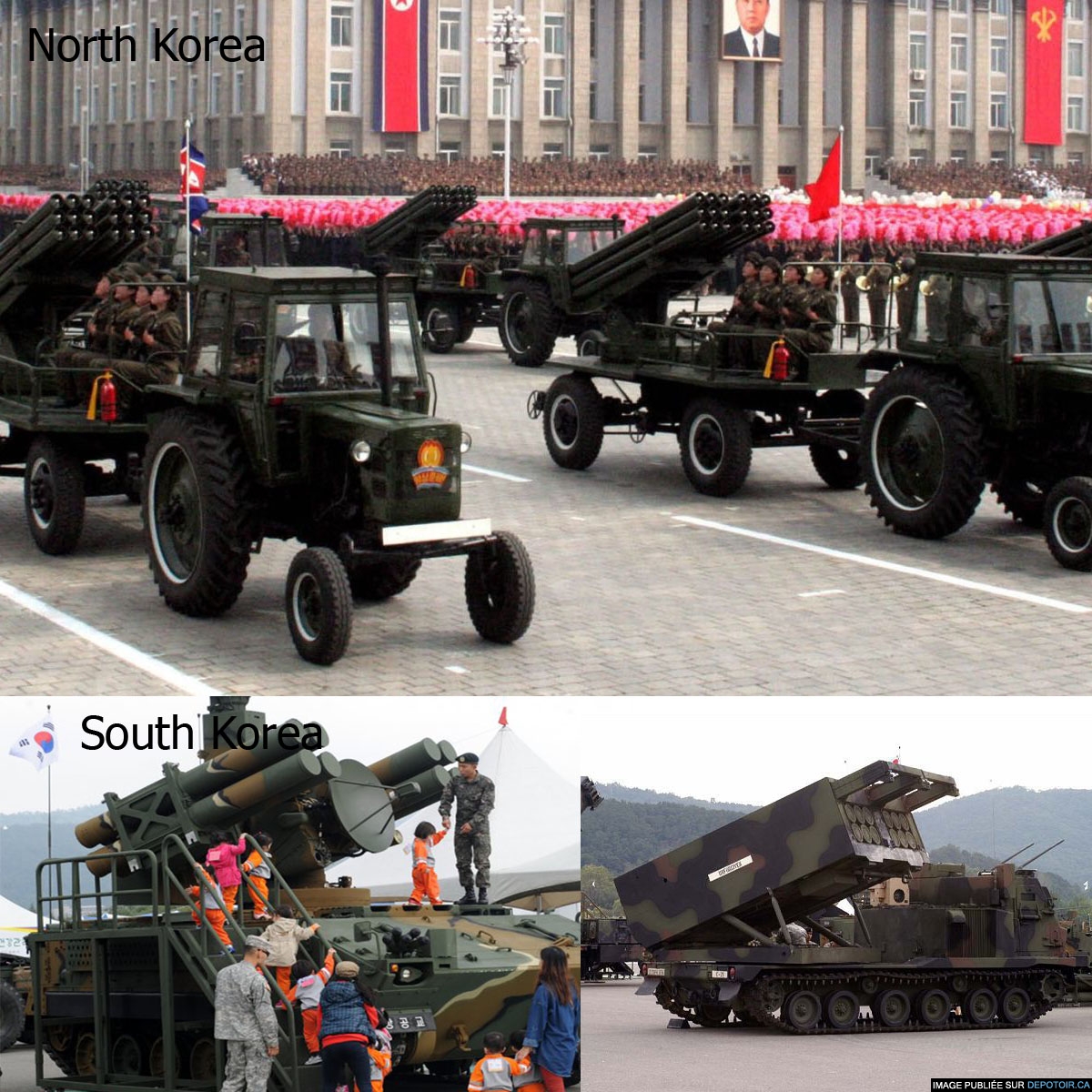 North Korea Vs. South Korea (Re-Fixed)