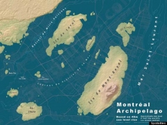 Montréal, si le niveau de la mer augmentait de 40 mètres