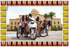 The colorful female bike gangs of Marrakesh