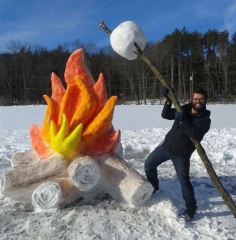 Marshmallow And Fire