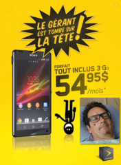 Le gérant est tombé s'a tête