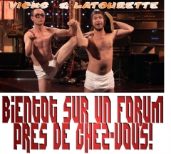 Vicks & Latourette - Le duo de quadragénaires à l'age mental négatif.