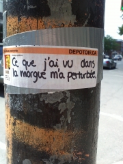 Ce que j'ai vu dans la Morgue m'a perturbée