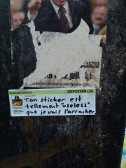 Ton sticker est tellement useless que je vais l'arracher
