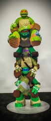 Tortues Ninja grandeur nature en LEGO