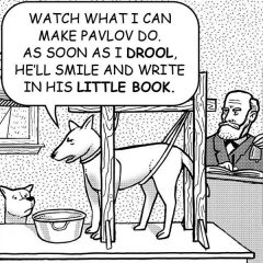 Pavlov est conditionné à remplir son calepin