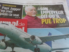 Congédié PARCE QU'IL PUE TROP