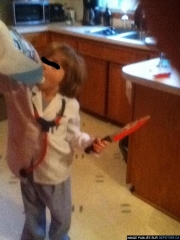 Guy Turcotte comme déguisement. *Joyeux Halloween*