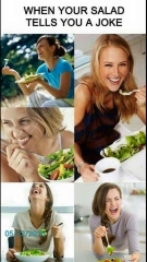 Quand ta salade te raconte des jokes
