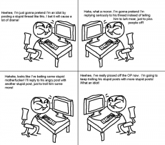 Intellectual masturbation lvl: troll