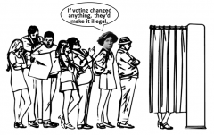 If voting changed anything, they'd make it illegal.