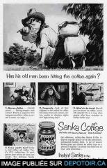 Sanka coffee vintage